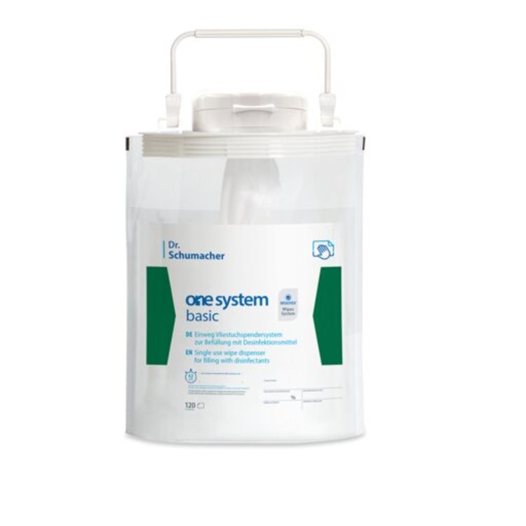 Dr. schumacher Desinfektionstücher One System Basic – für Flächen und Medizinprodukte – 120 Stk.