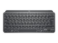 Logitech MX Keys Mini für Business – Tastatur, kabellos (Bluetooth), DE-Layout (DE), Graphit