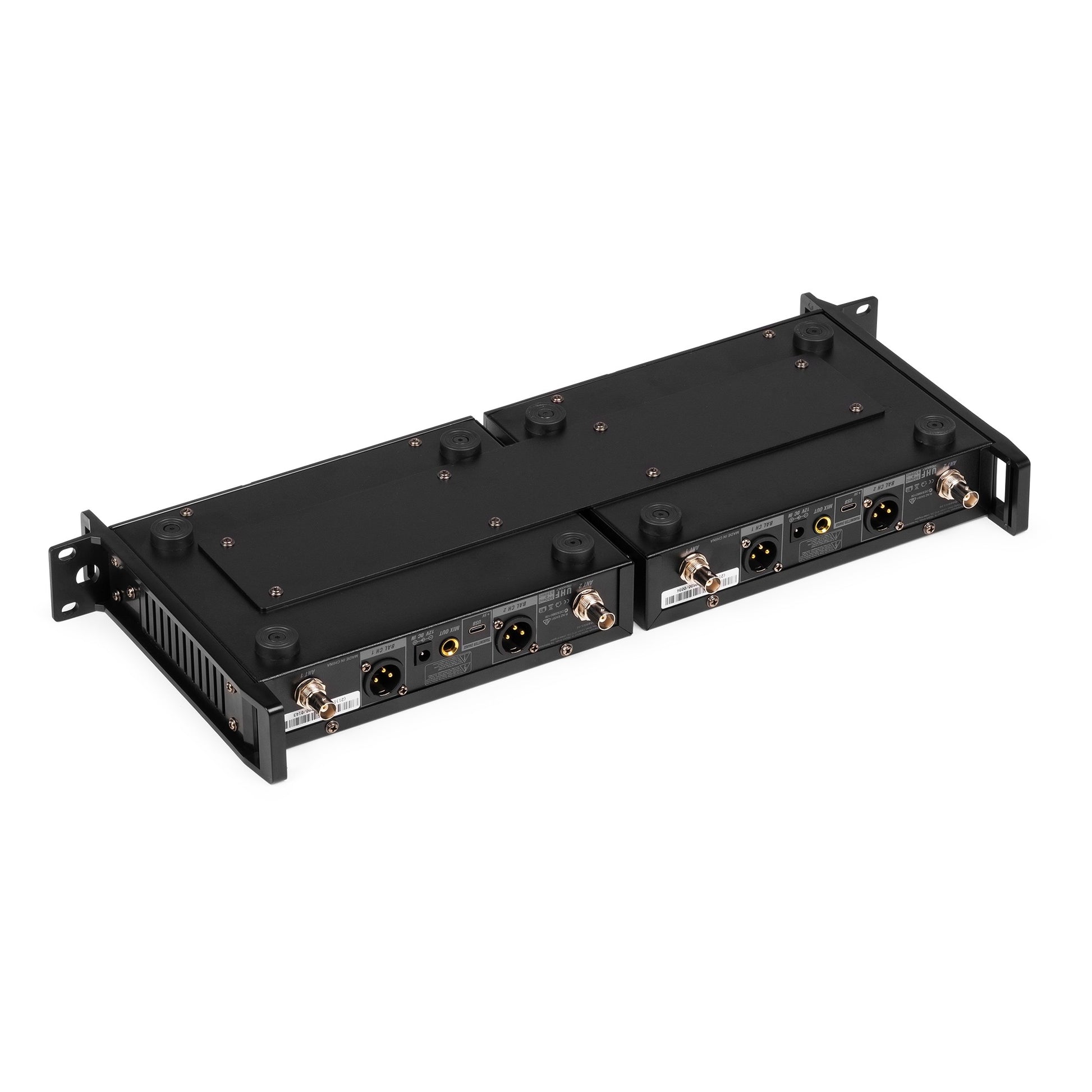 Power Dynamics PD522 – Bühnenmikrofon 2er-Set – XLR, Kabellos (500–530 MHz), Niere, 50–18'000 Hz, Schwarz