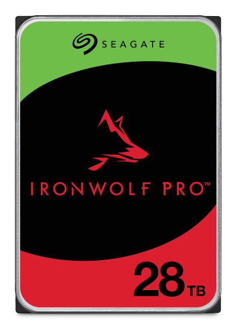 Seagate ST28000NT000 – 28 TB 3,5" SATA III HDD, 7200 U/min, 512 MB Cache – für NAS