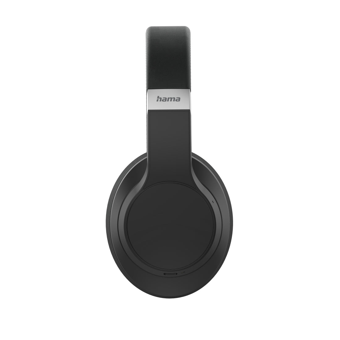Hama Passion Voyage Over-Ear Kopfhörer – BT 5.0, 3,5 mm Klinke, ANC, Qi-Laden, Schwarz