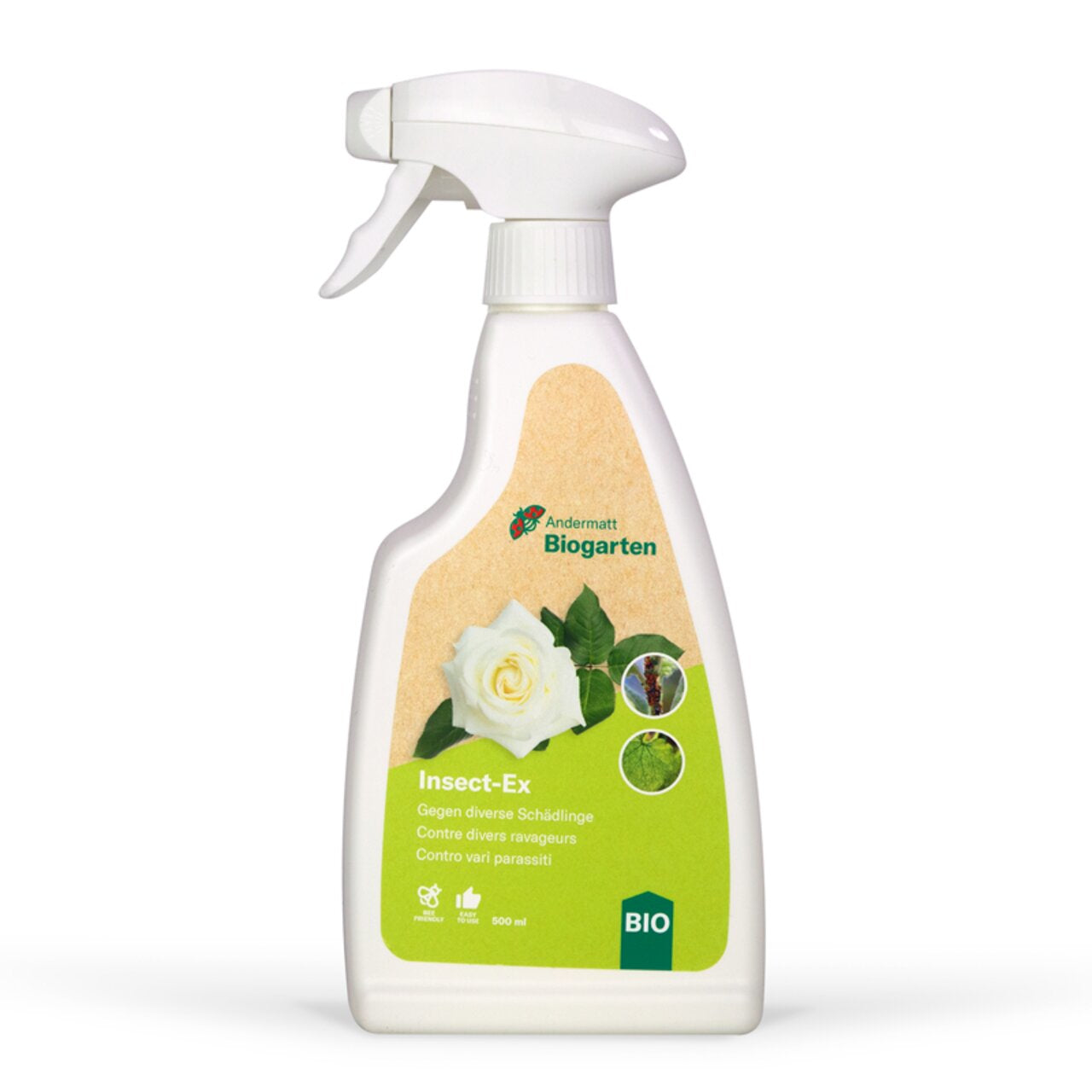 Andermatt Biogarten Insect-Ex AF Insektizid Spray – 500 ml – bio – für Insekten