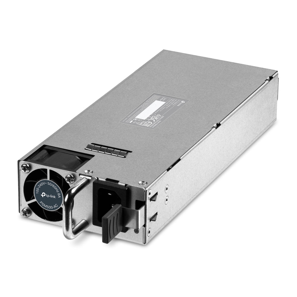 TP-Link PSM500-AC Netzteilmodul 500 W – Hot-Swap – für Omada (SG6428XHP, SG6654XHP u. a.)