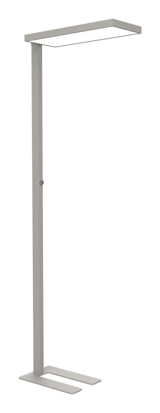 MAUL Stehleuchte MAULjura – 9200 lm, 4000 K, dimmbar, 196,5 cm – Silber