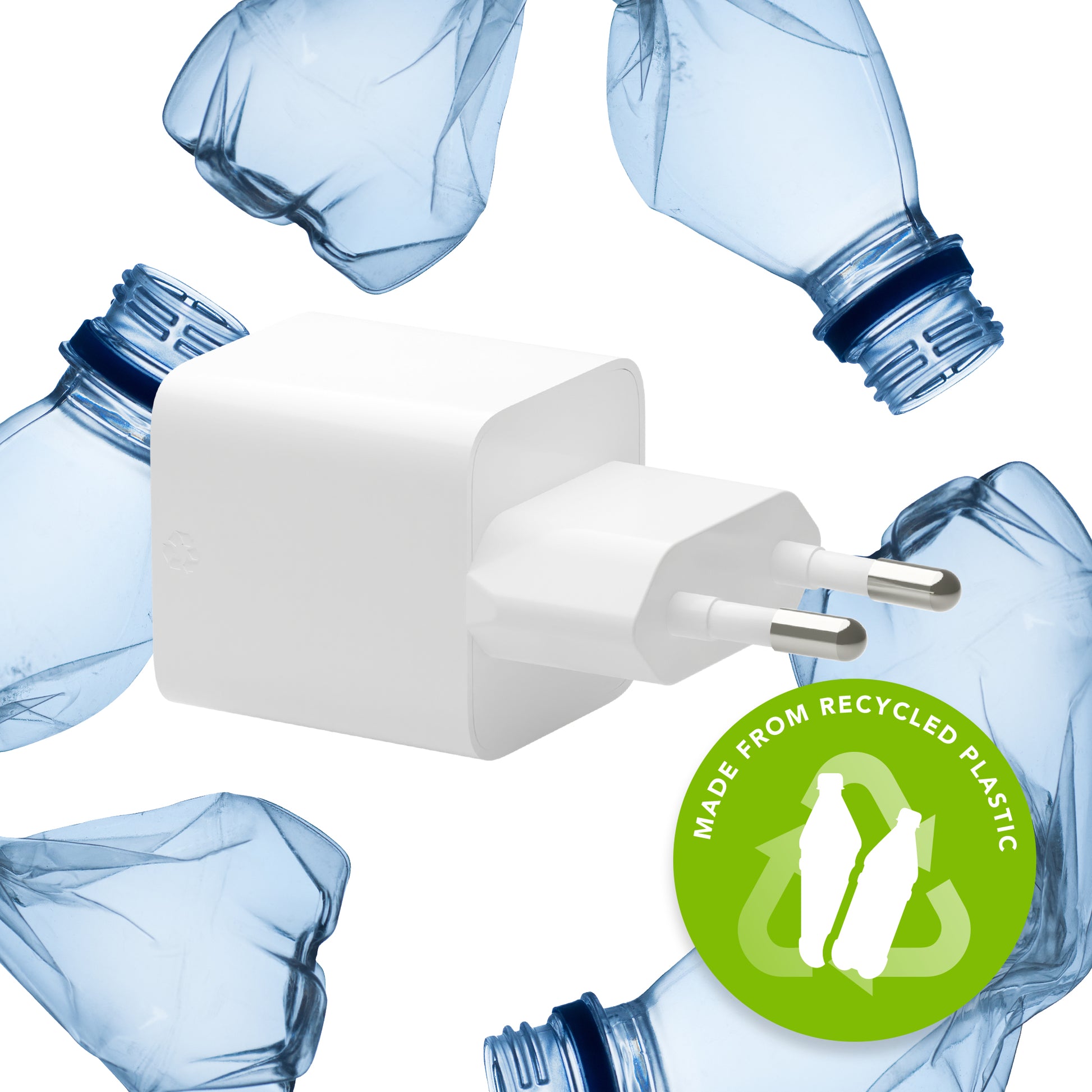 dbramante1928 USB-Wandladegerät 25 W – USB-C×1, USB-A×1 – PD – Weiss