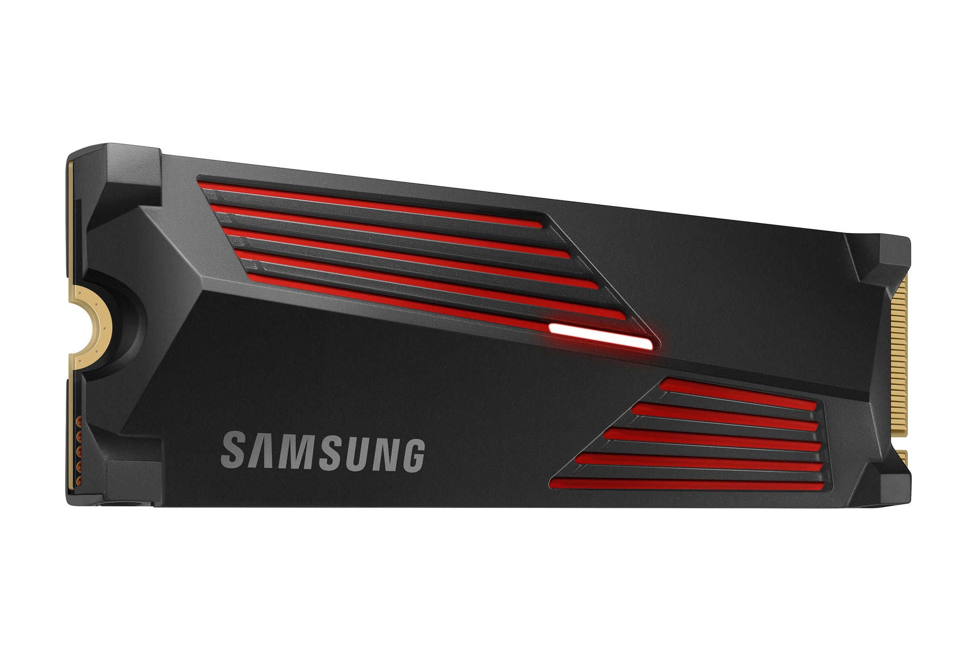 Samsung 990 PRO – 4 TB M.2 2280 NVMe PCIe 4.0 x4, 7'450/6'900 MB/s, V-NAND TLC, mit Kühlkörper