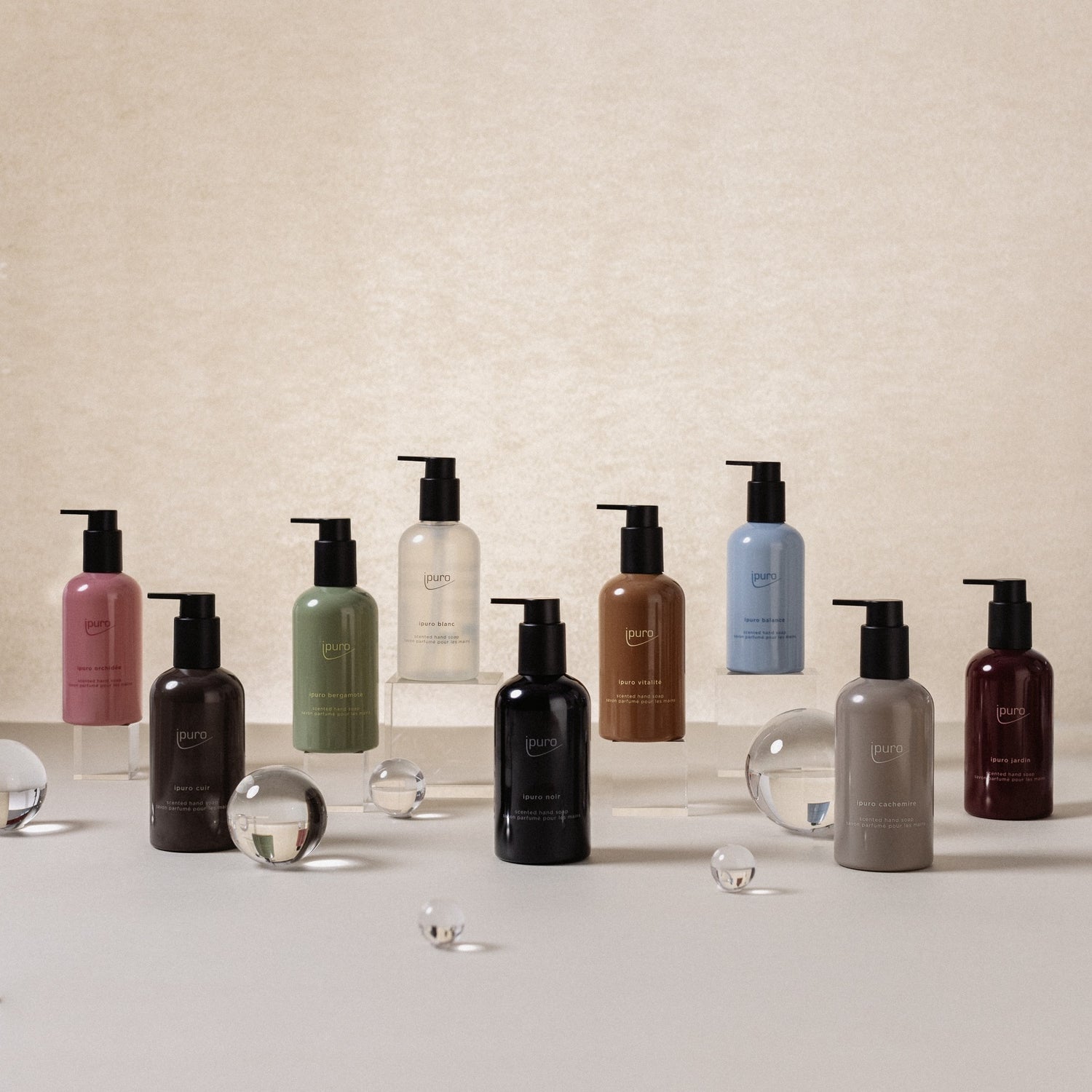 ipuro Flüssige Handseife – Orchidee – Pumpflasche – 250 ml