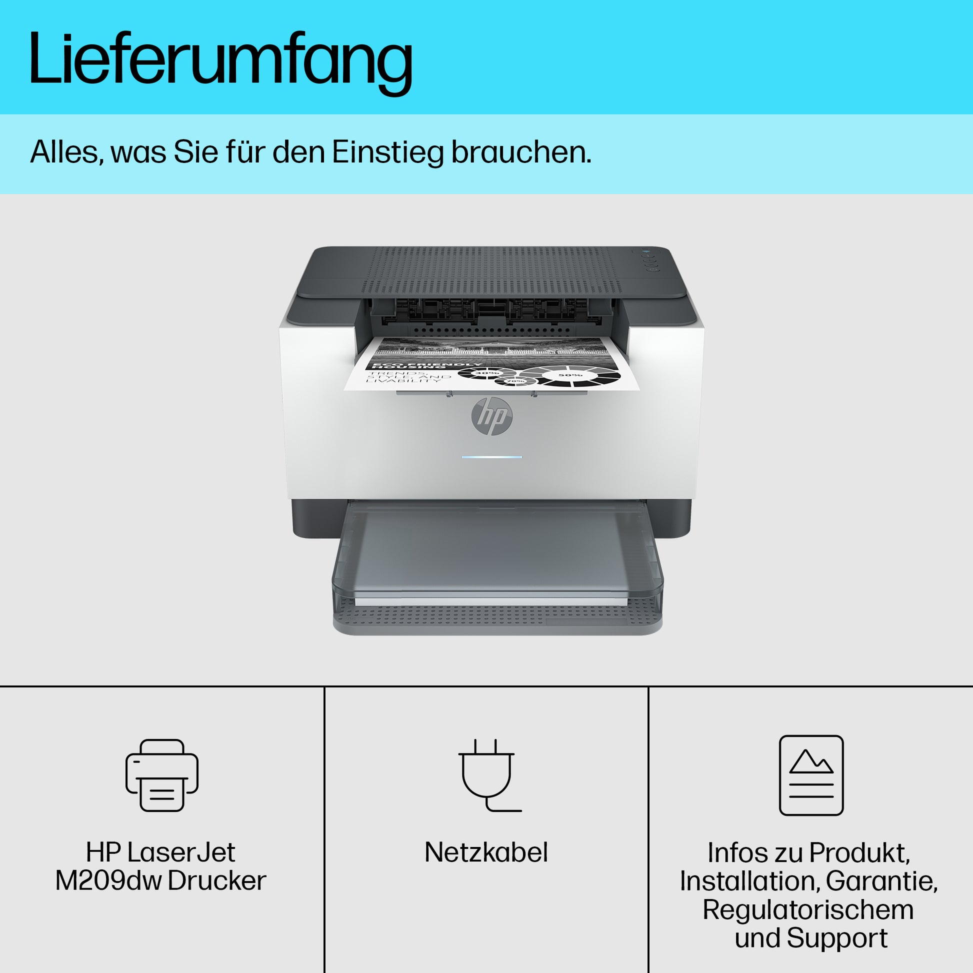HP LaserJet M209Dw – S/W, Duplex