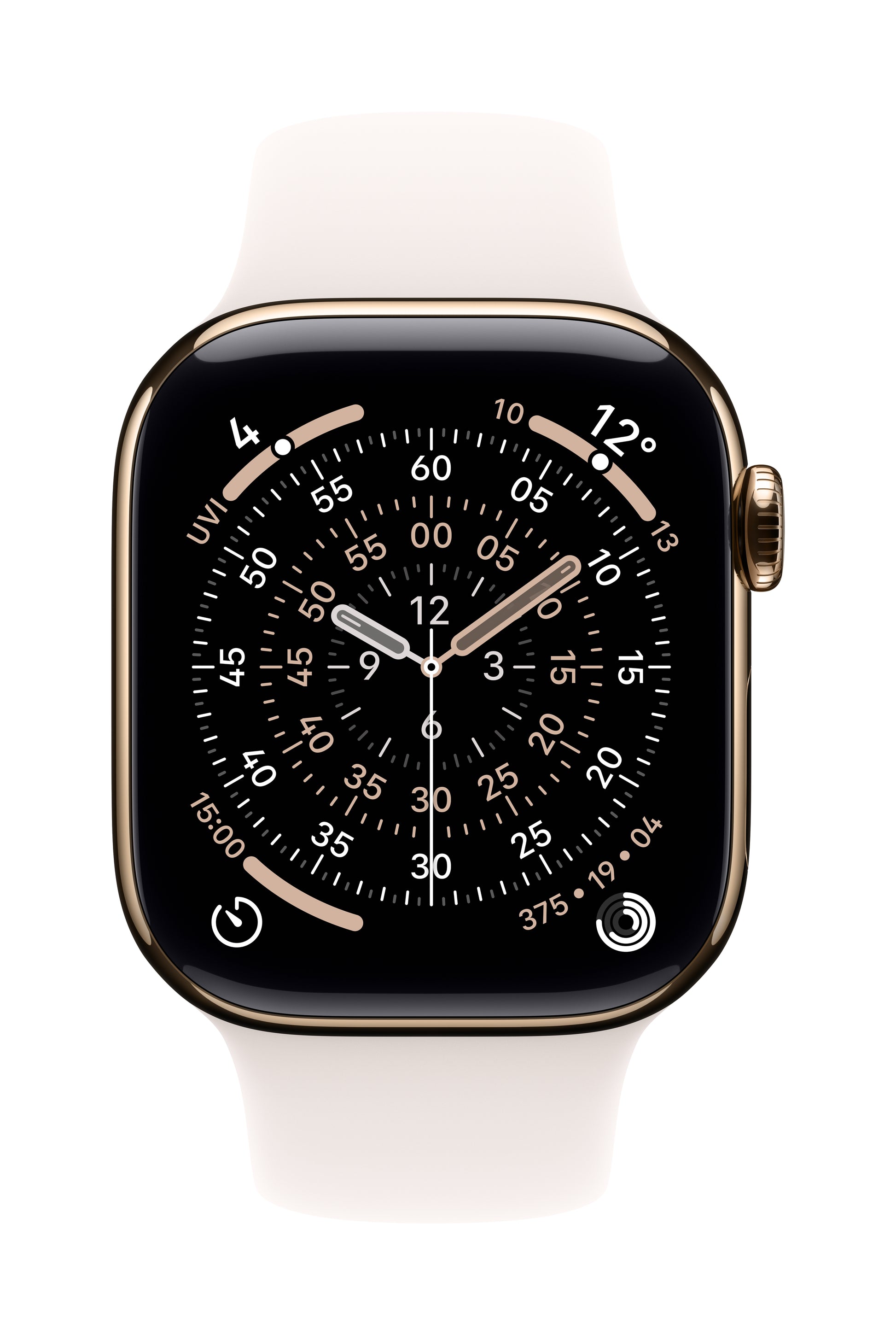 Apple Sportarmband – Armband – für Apple Watch 42 mm, Light Blush, Grösse S/M, Polymer