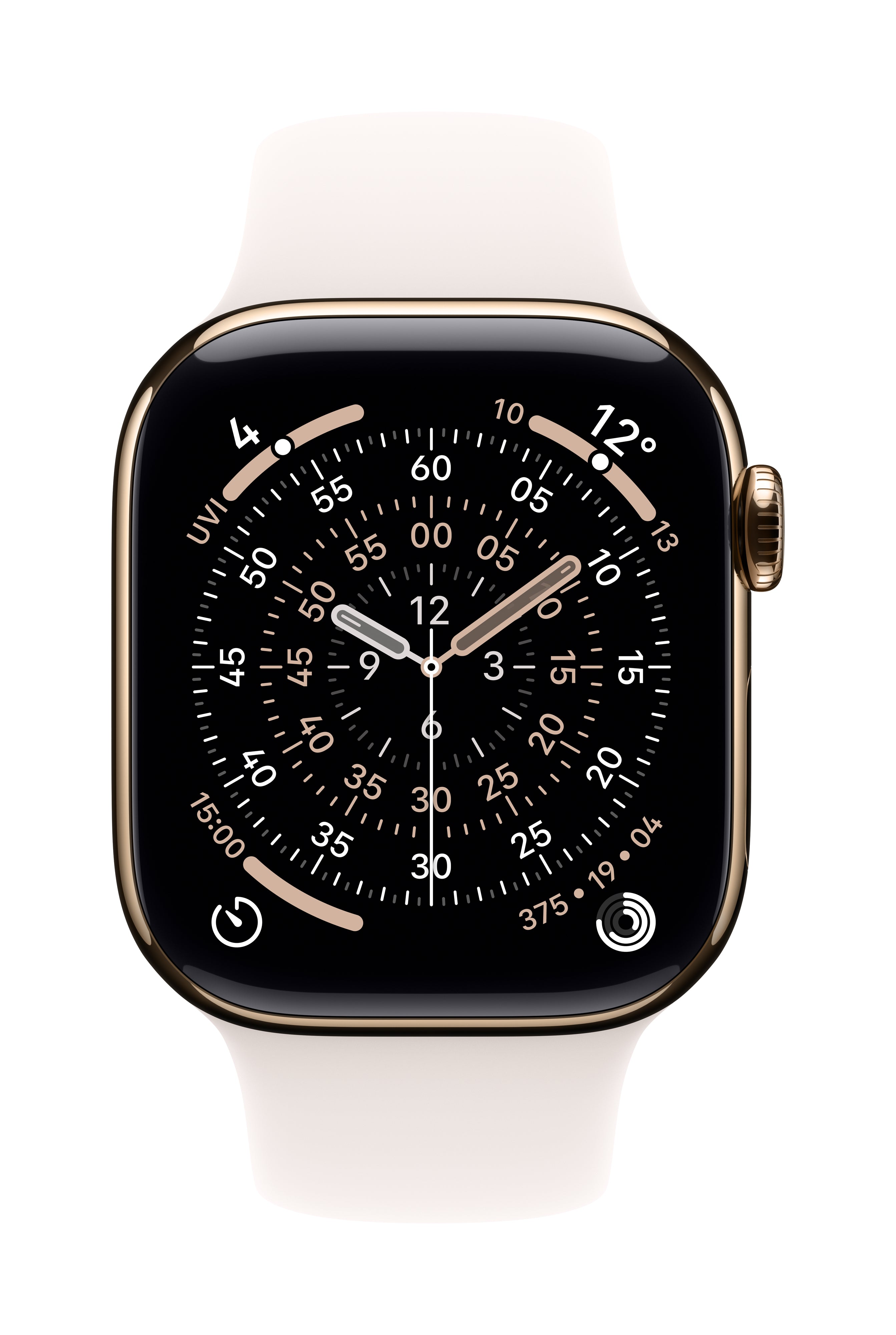 Apple Sportarmband – Armband – für Apple Watch 42 mm, Light Blush, Grösse S/M, Polymer