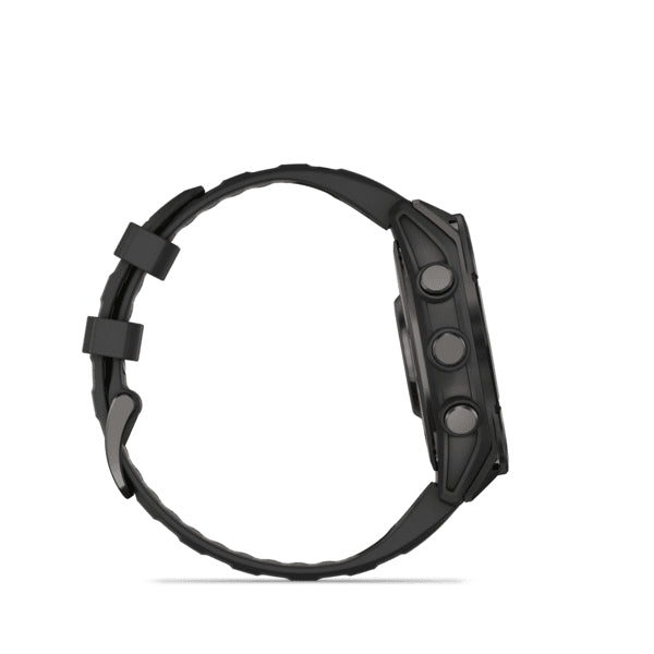 Garmin Fenix 8 – GPS-Smartwatch – 47 mm, 1,4", GPS, WLAN, AMOLED, Saphirglas, 100 m, Schwarz/Dunkelgrau