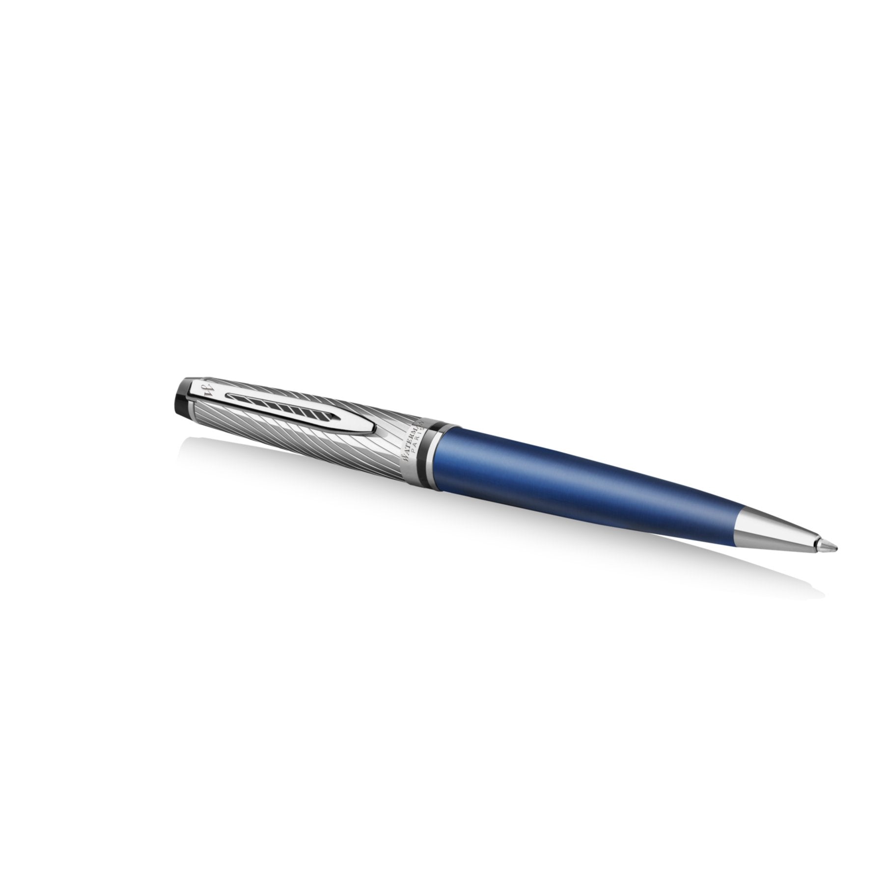 Waterman Kugelschreiber – Blau, Metall