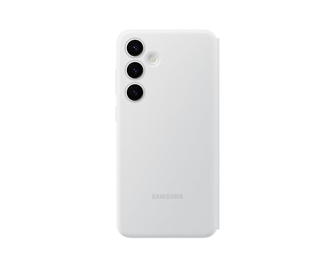 Samsung Booklet-Hülle – für Samsung Galaxy S24+ – weiss, mit Kartenfach