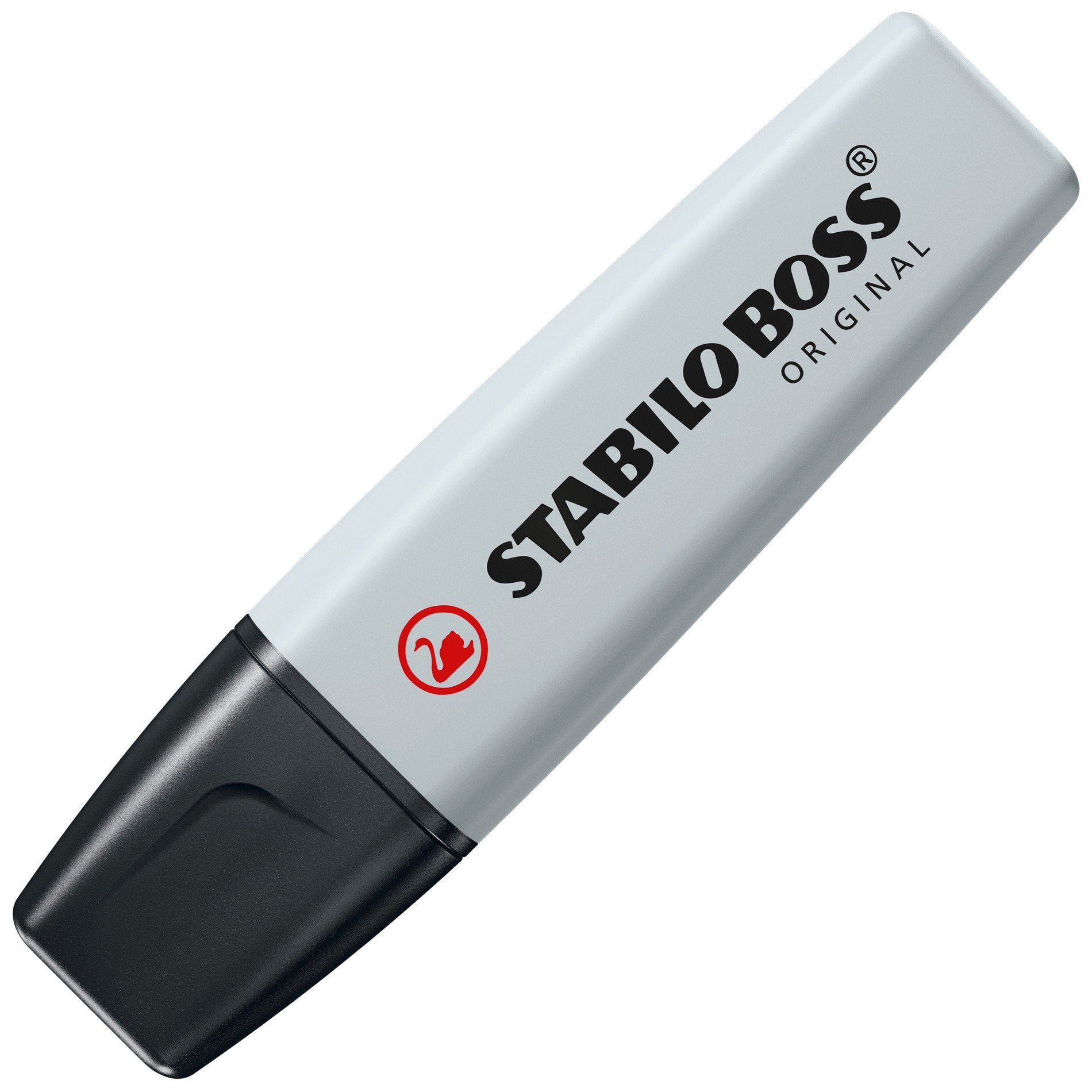 STABILO BOSS Original Textmarker seidengrau – Keilspitze, 2–5 mm