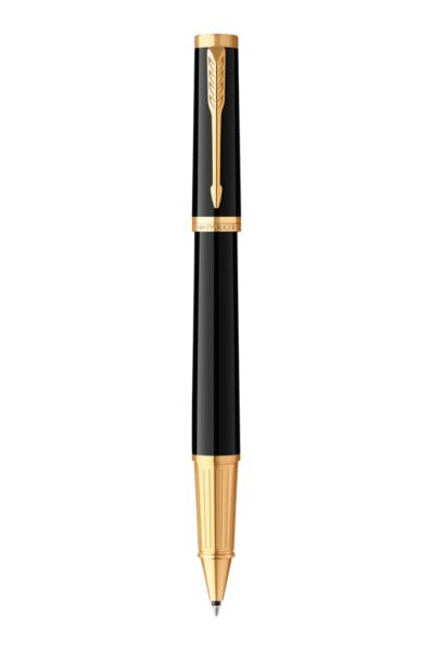 Parker Ingenuity Black G.T. – Tintenroller, Schwarz, 1er Geschenkbox