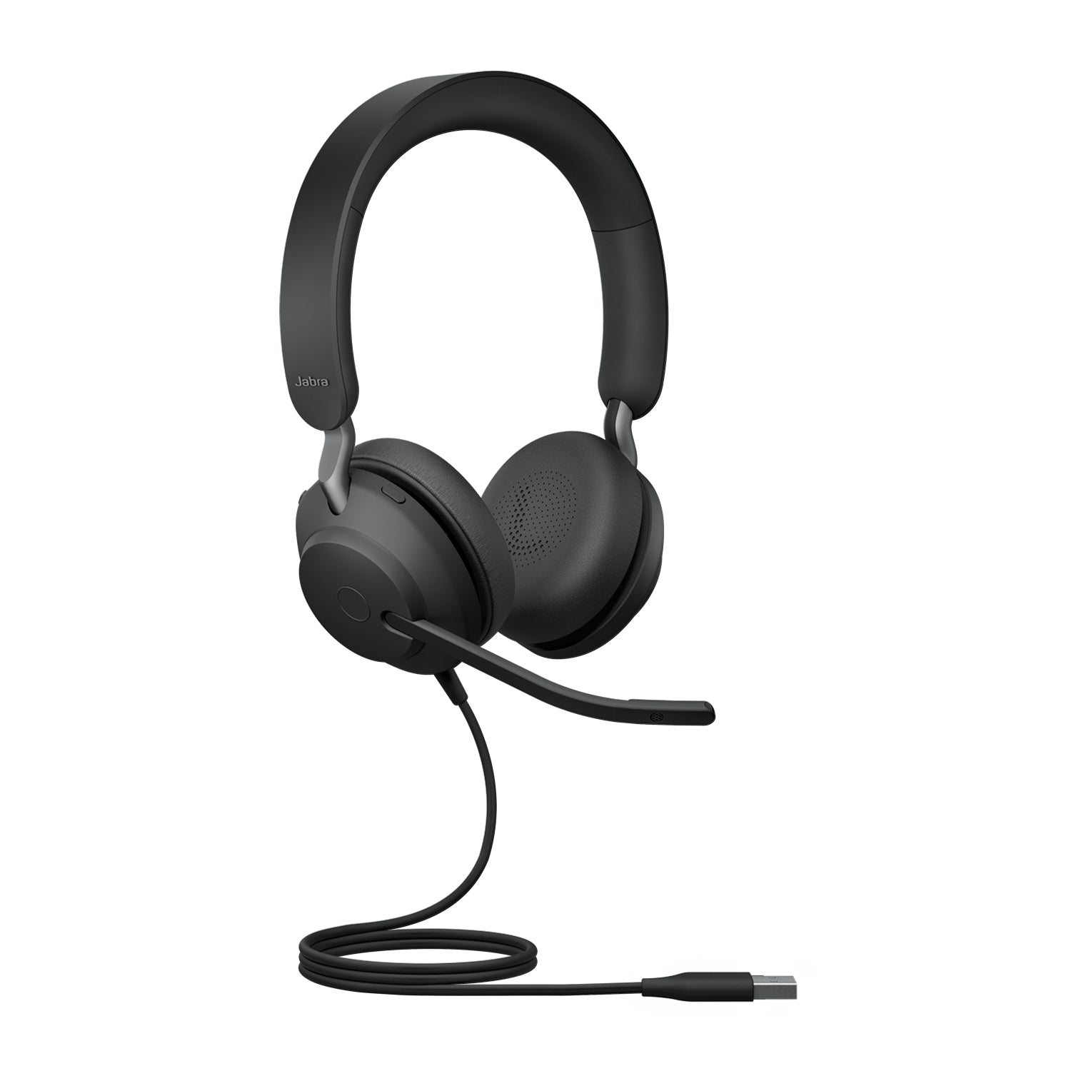 Jabra Evolve2 40 SE – Duo Headset – USB‑A – für UC – schwarz