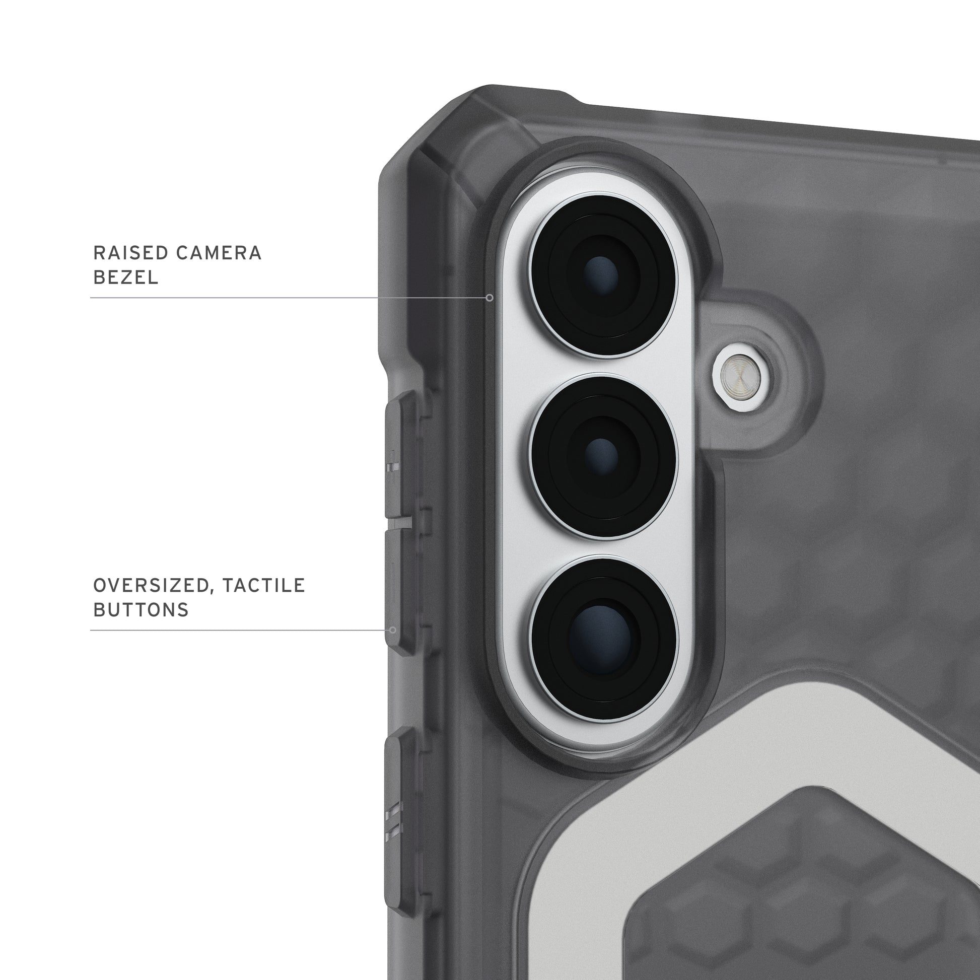 Urban Armor Gear UAG Essential Armor – Rückcover – für Samsung Galaxy S26, MagSafe, TPU, Asche