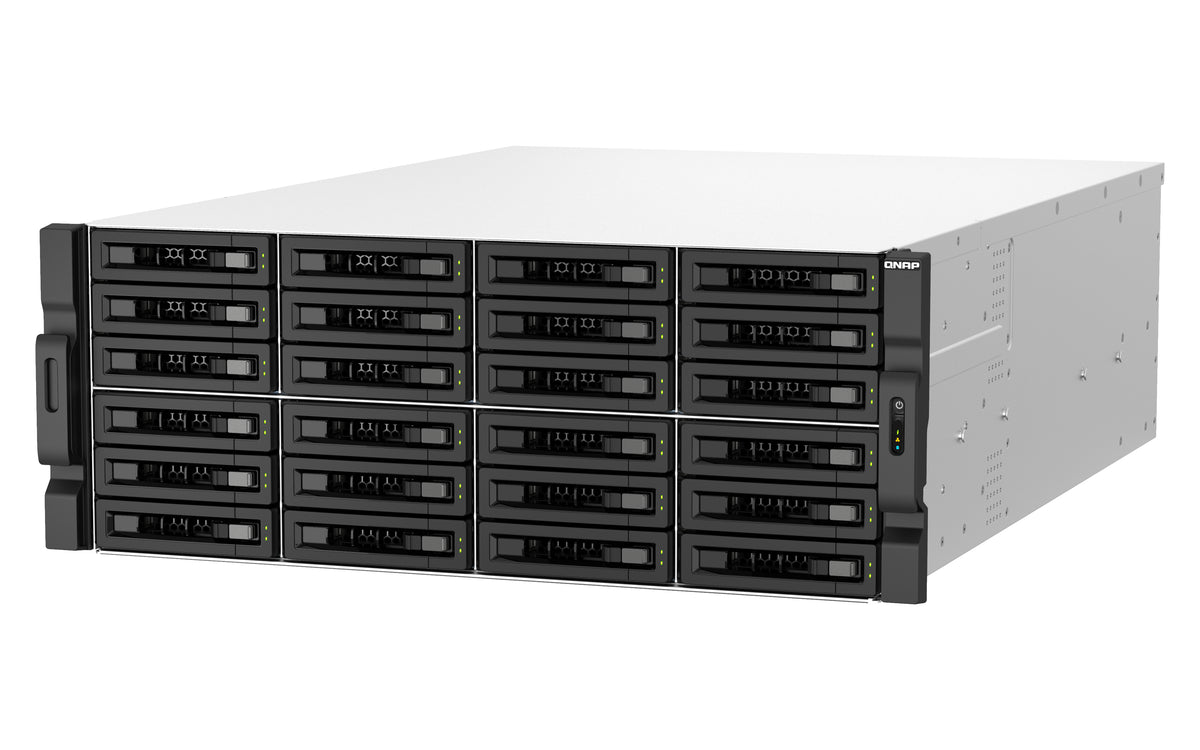 QNAP TS-H 3087XU-RP-E2378-64G Allgemeines Speichergerät – 4U 30-Bay, 2,6 GHz 8-Kern, 64 GB DDR4