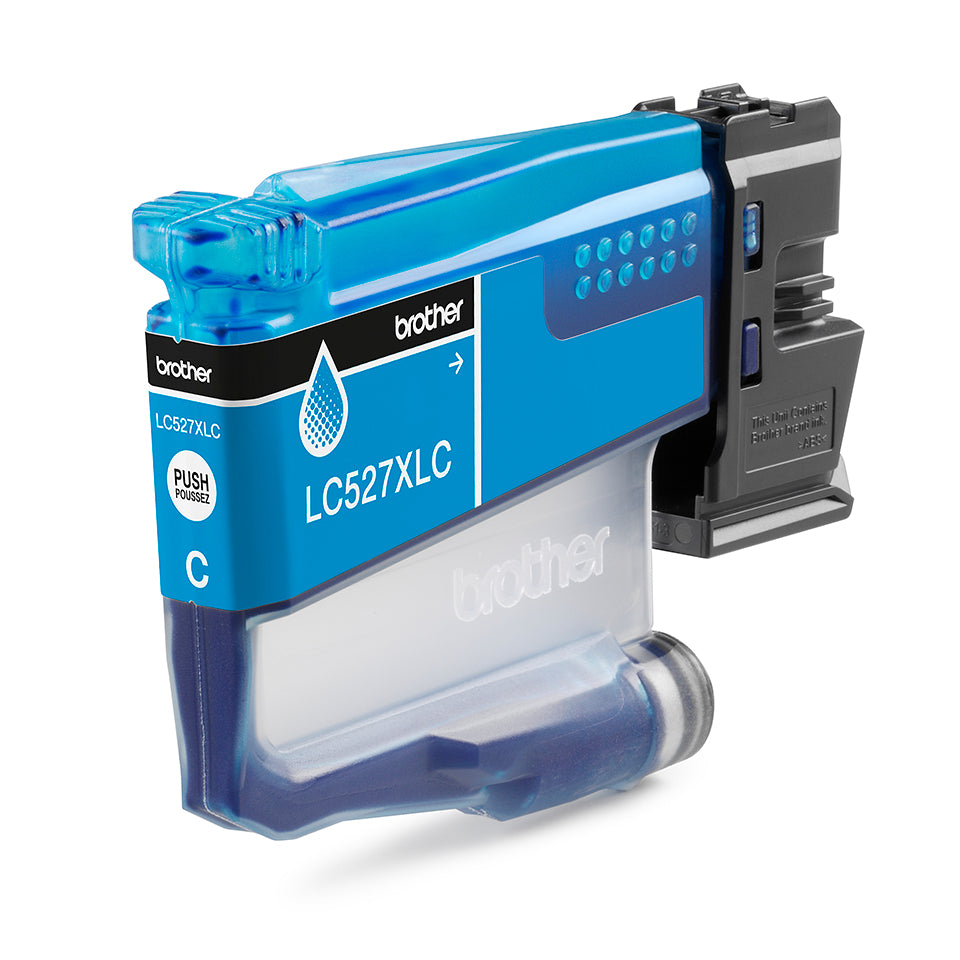 Brother LC527XLC Druckerpatrone – Cyan, Hohe Ausbeute