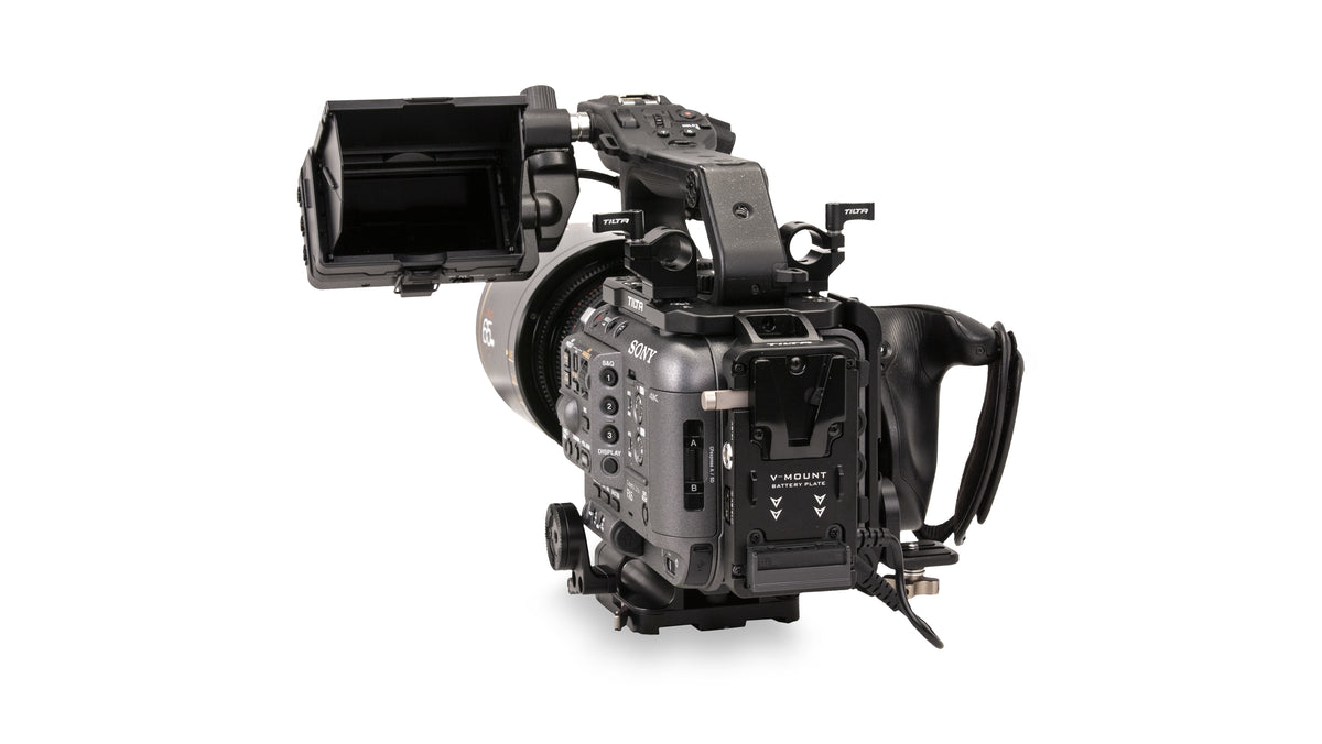 Tilta Advanced Kit Kamerakit – Aluminium/Edelstahl, 2,3 kg, 482,6 × 368,3 × 190,5 mm – für Sony FX6 – Schwarz