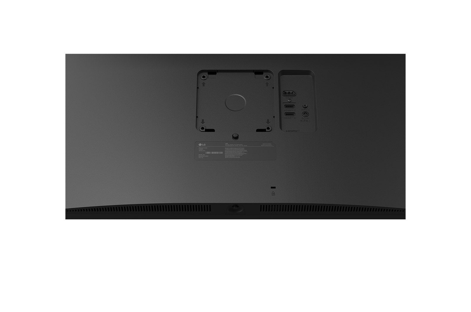 LG 27BA45U-B – Monitor, 27", IPS, 60 Hz, 300 cd/m², 2× HDMI, DisplayPort, 3× USB 3.0, VESA 100 × 100, Schwarz