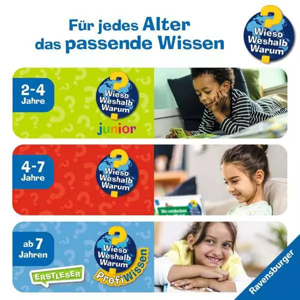 Ravensburger Buch – WWW: Was passiert im Wald und auf der Wiese?, Hardcover, 144 Seiten, Deutsch, ab 4 Jahren
