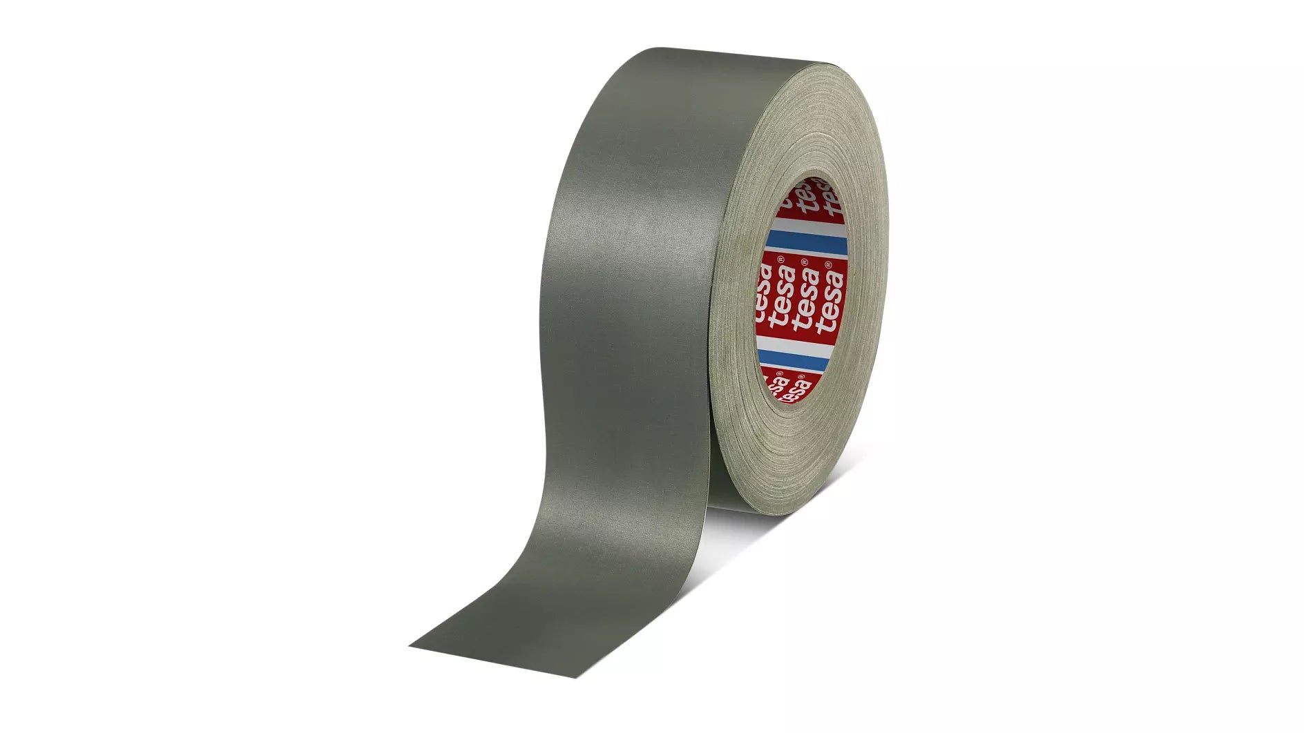 TESA 4657 Gewebeband – 30 mm × 50 m, grau, Kautschuk, wetterfest, von Hand abreissbar, 1 Stück