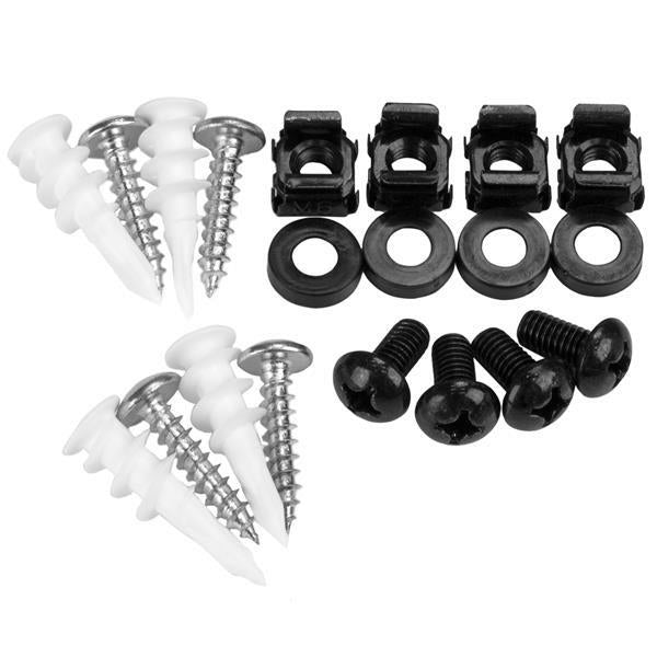 StarTech.com Montagehalterung – Wandmontage, 4U, 15 kg, Schwarz