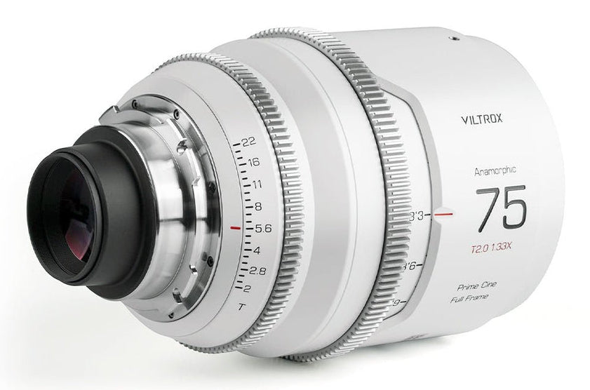 Viltrox 75 mm T2,0 1,33× Anamorphotisches Objektiv – L-Mount – Vollformat