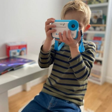 AgfaPhoto Realkids – Kompaktkamera, 10 MP, 720p, Blau