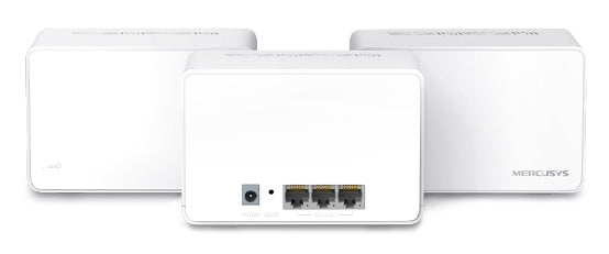 Mercusys Halo H80X (3er-Pack) – WLAN-Router – Wi-Fi 6 Dual-Band (2,4/5 GHz), 3,0 Gbit/s