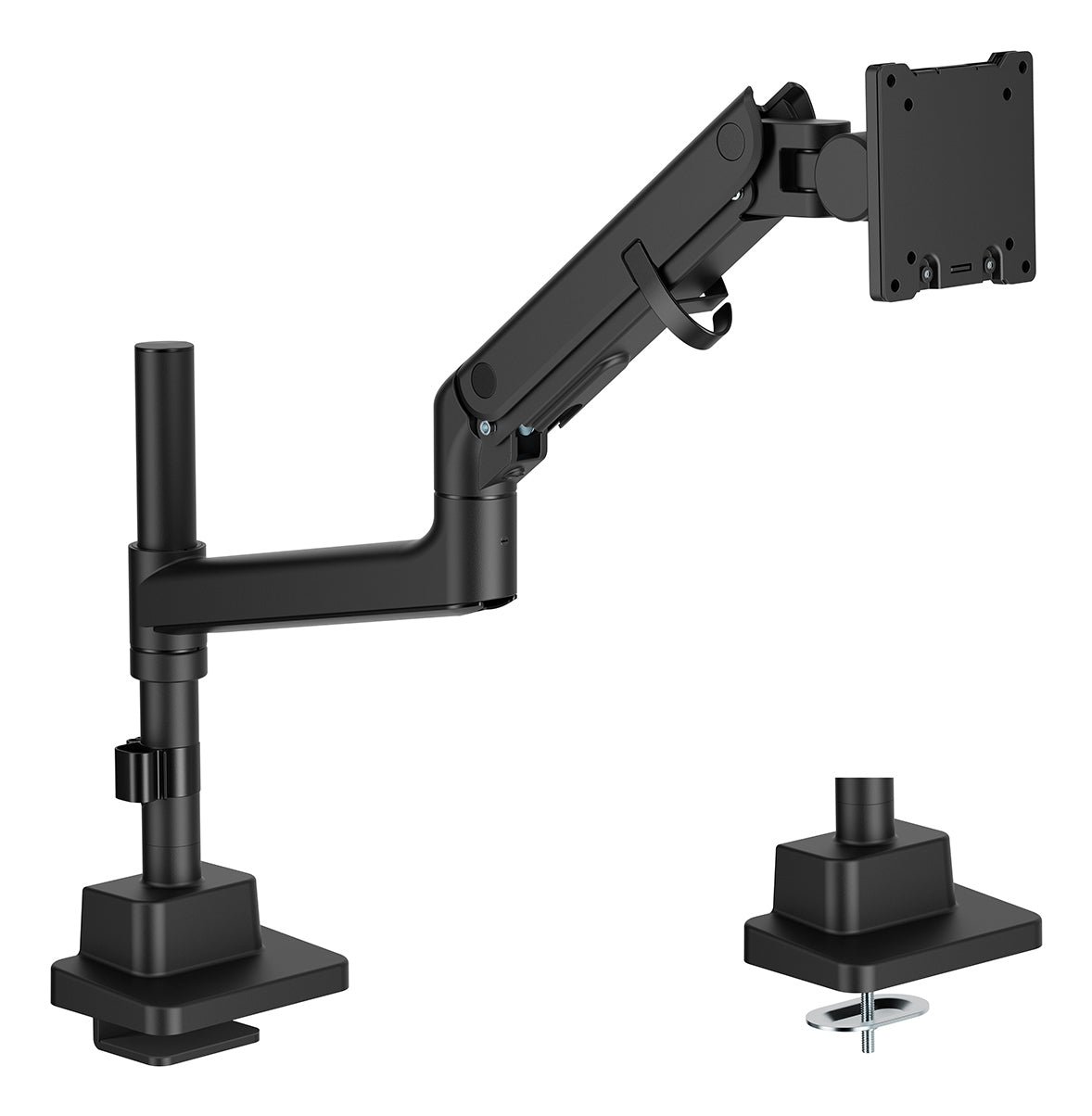 Digitus Monitorarm Tischhalterung – 1 Monitor – bis 57" – VESA 75×75/100×100 mm – bis 27 kg/Monitor
