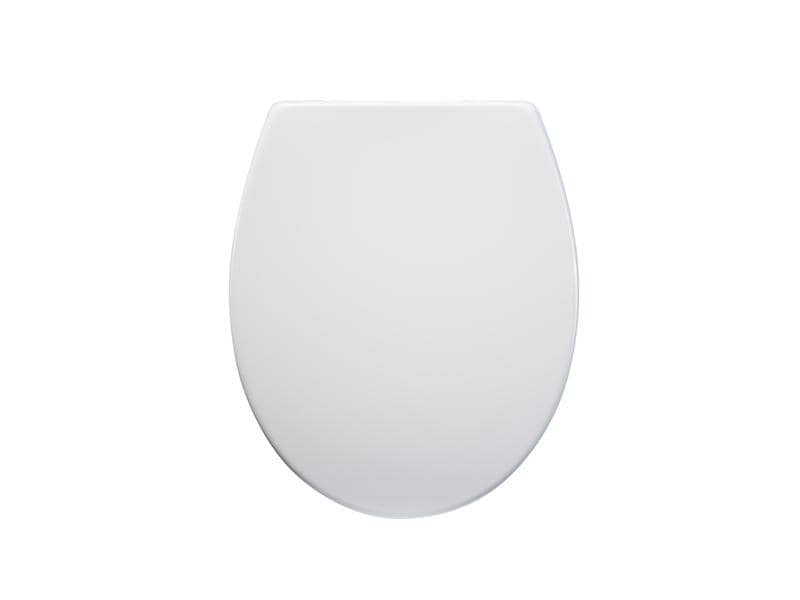 COCON F01394 – Toilettensitz – Polypropylen, weiss, mit Deckel, mit Absenkautomatik, 37,1 × 44,4 × 4,8 cm