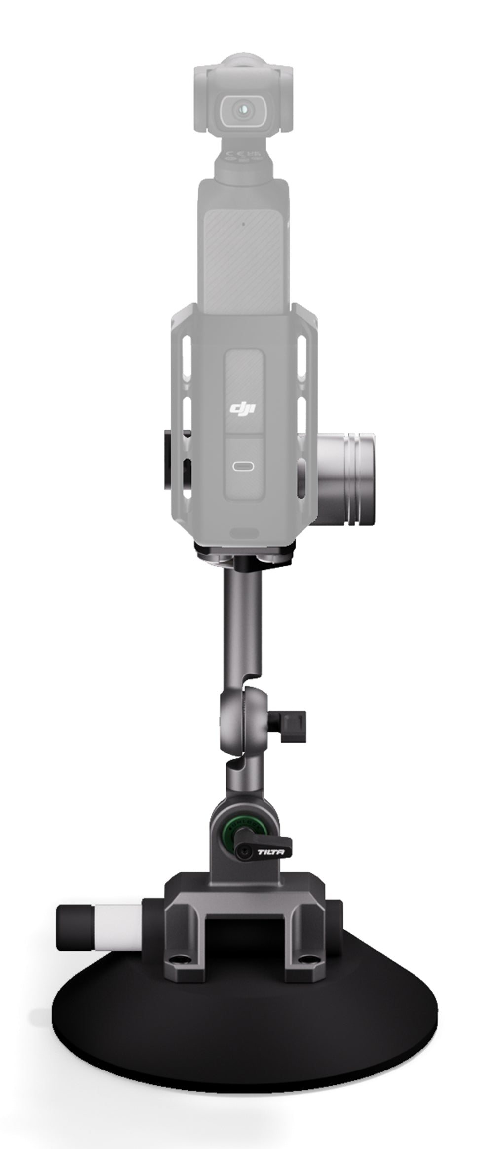 Tilta Hydra Alien Mini Kameragriff – Stabilisierung, Batteriebetrieb – für Smartphone, Actioncam – Grau