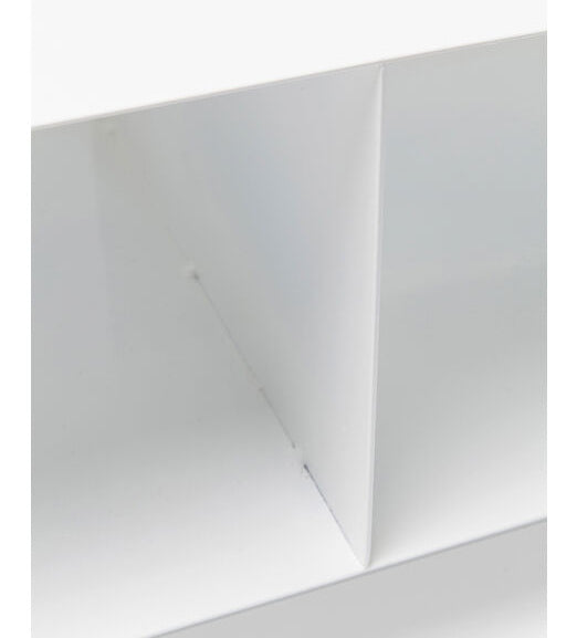 Kare TV-Möbel Lounge M – 90 × 42 × 30 cm, rechteckig – Stahl – weiss