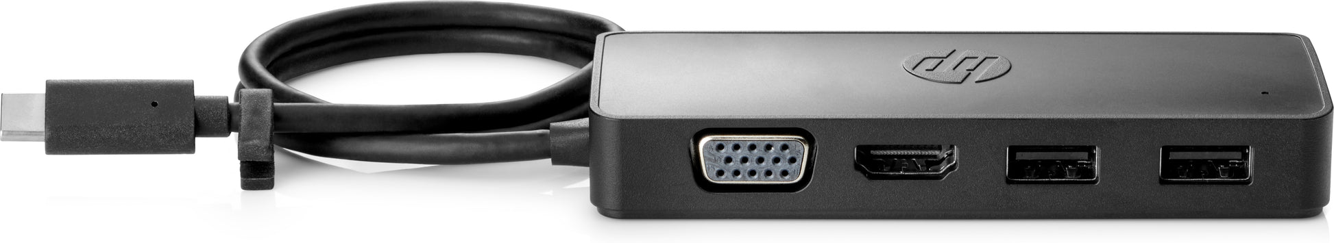 HP Travel G2 Multiport-Adapter – USB-C, HDMI, VGA, 2× USB-A, für Windows 10