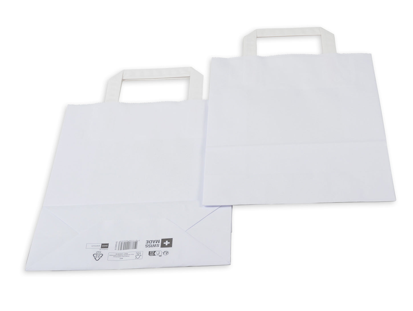 Elco Tragetasche, Weiss – 220 × 100 × 290 mm – 50 Stk.