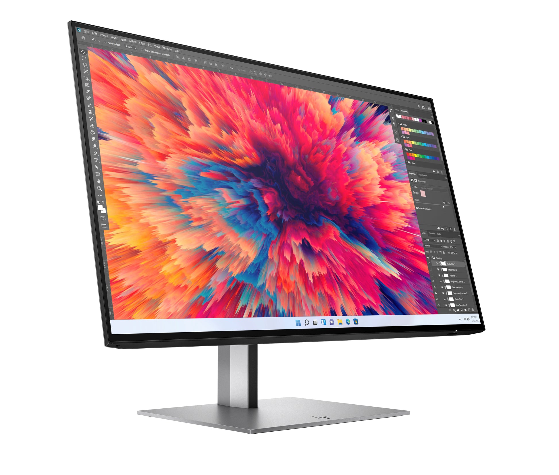 HP Z24Q G3 – Monitor, 23,8" 2560 × 1440 (WQHD), Silber