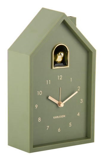 Karlsson Wanduhr Destacado – Ø 28 cm, blau, Kunststoff