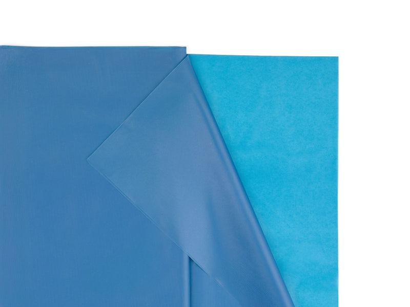 PartyDeco Tischdecke – 137×183 cm, Polyethylen (PE), Dunkelblau, Geburtstag