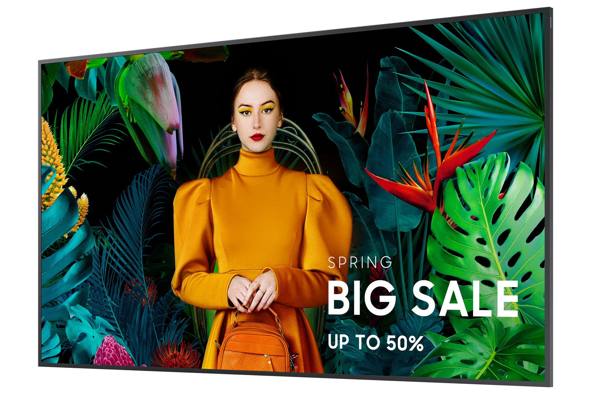 Samsung QM65C – 65", 3840 × 2160 (4K), VA, LAN