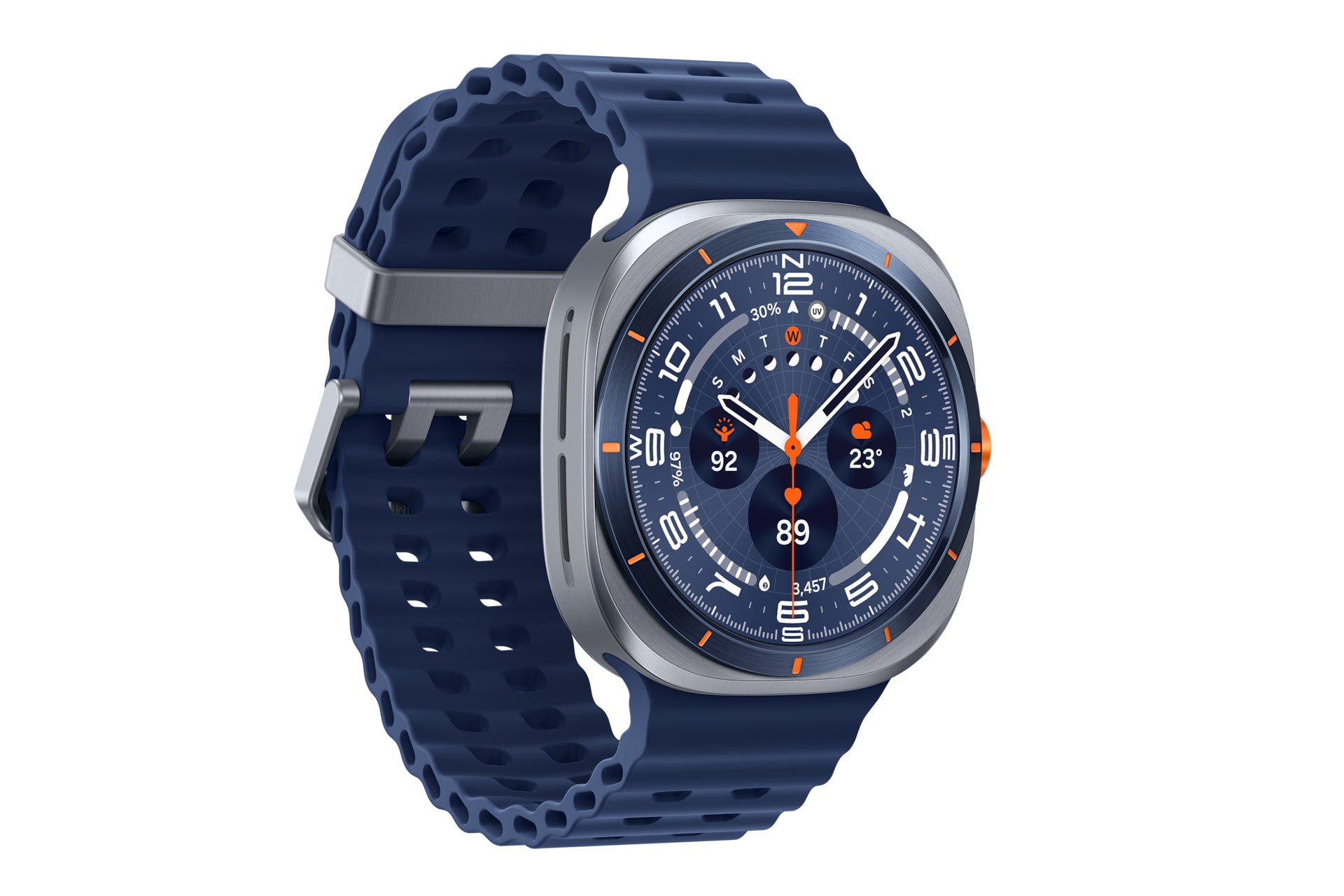 Samsung Galaxy Watch Ultra 3 47 mm GPS + Cellular – Titan Blau, 100 m