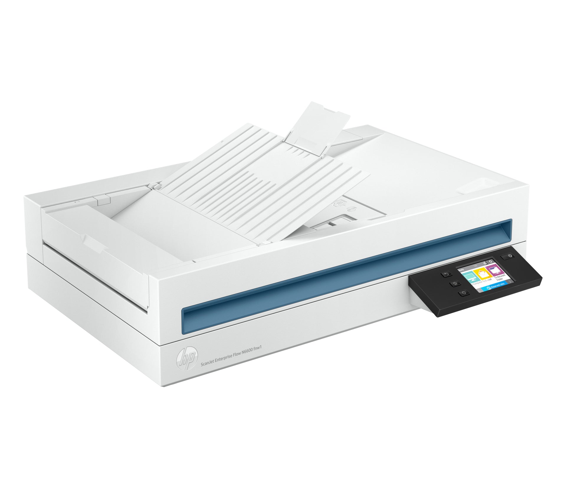HP ScanJet Enterprise Flow N6600 fnw1 – Flachbett + ADF, A4, Duplex, ADF 100 Blatt, WLAN/LAN, 1'200 dpi