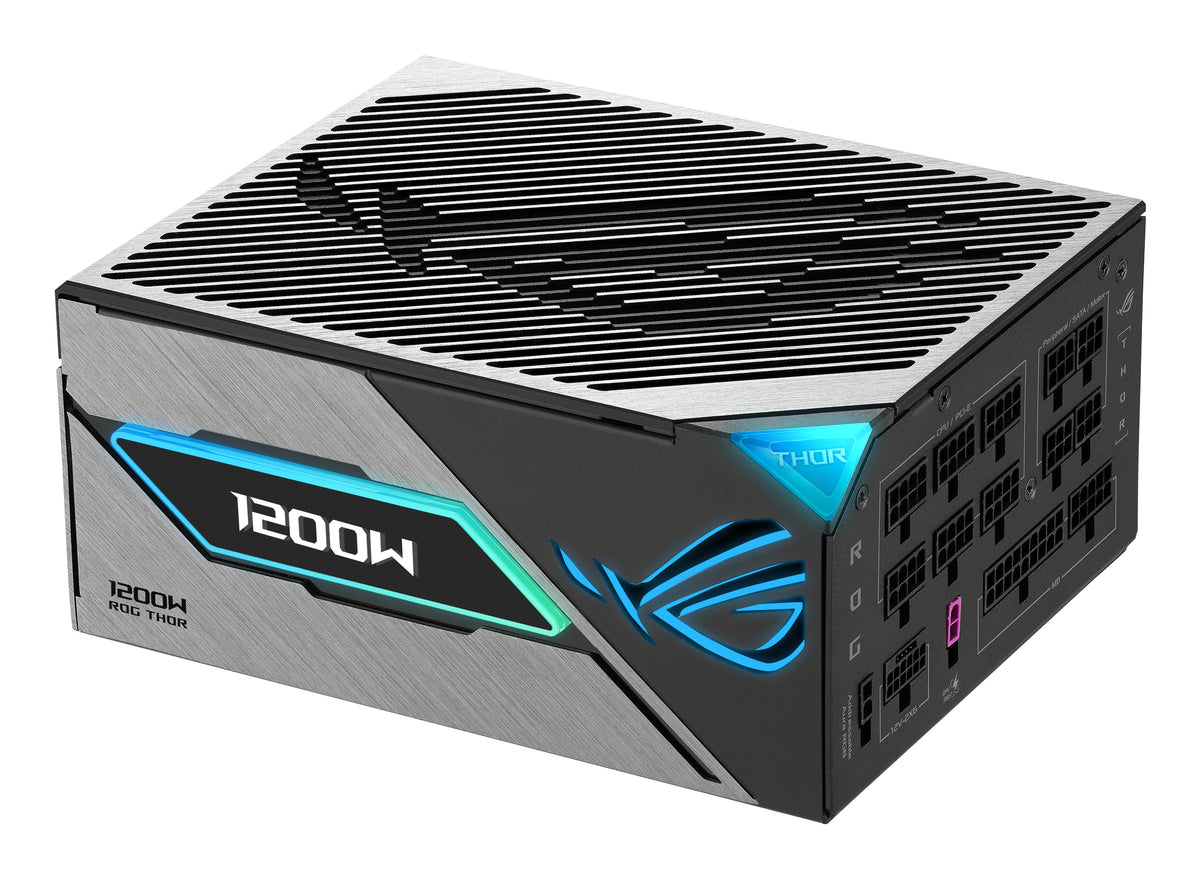 ASUS ROG Thor THOR-1200P3-GAMING-E ATX Netzteil 1200 W 80 PLUS Platinum – vollmodular, ATX 3.1, 12VHPWR