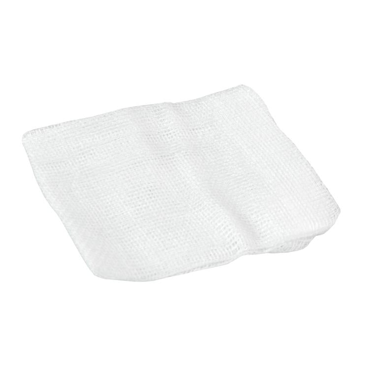 MaiMed Mullkompressen – DIN 61630-VM 17, 75 × 75 mm, 100 Stück, 17-fädig, weiss, 100% Baumwolle