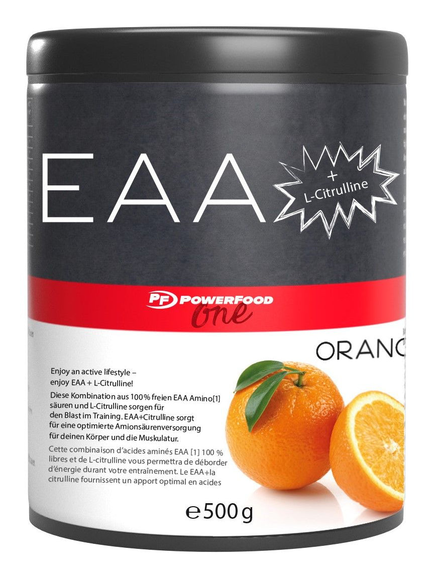 PowerFood Aminosäure-Pulver Orange – 500 g