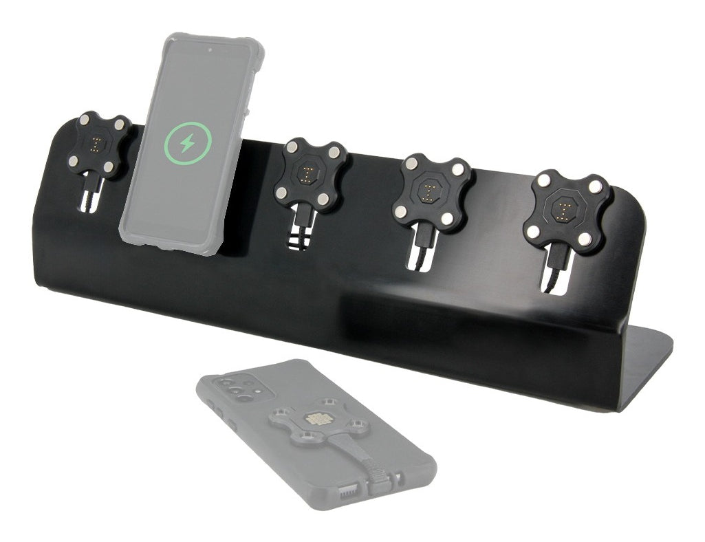 Mobilis ENERGYDOCK Ladestation (EU) – 120 W, 5× Steckplätze