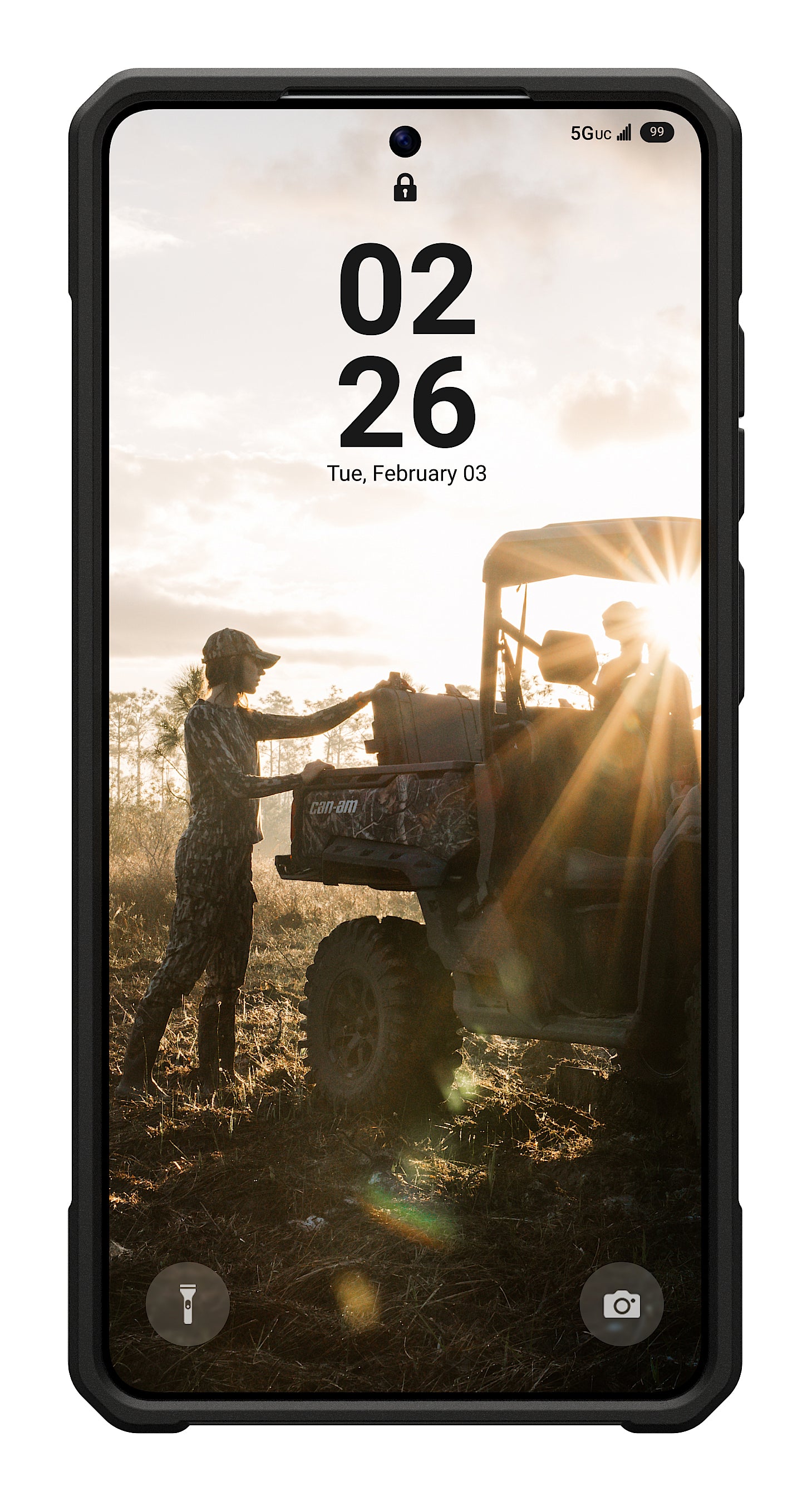 Urban Armor Gear UAG Monarch Pro – Rückcover – für Samsung Galaxy S26 Ultra, Schwarz, bis 7,6 m sturzsicher