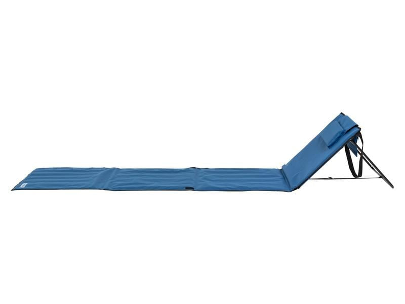 KOOR Strandmatte Calma – schnelltrocknend, 220 × 55 cm – blau, PE-Schaumstoff/600D Polyester – F01362