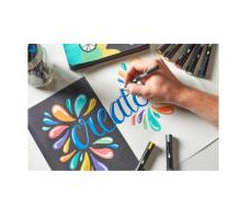 Sharpie Acrylmarker Creative – Rundspitze 2,5 mm – Sortiert – 5er-Set – Für dunkle Oberflächen geeignet